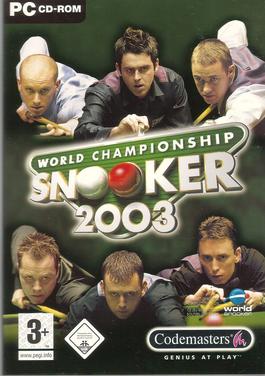 World Championship Snooker 2003 poster